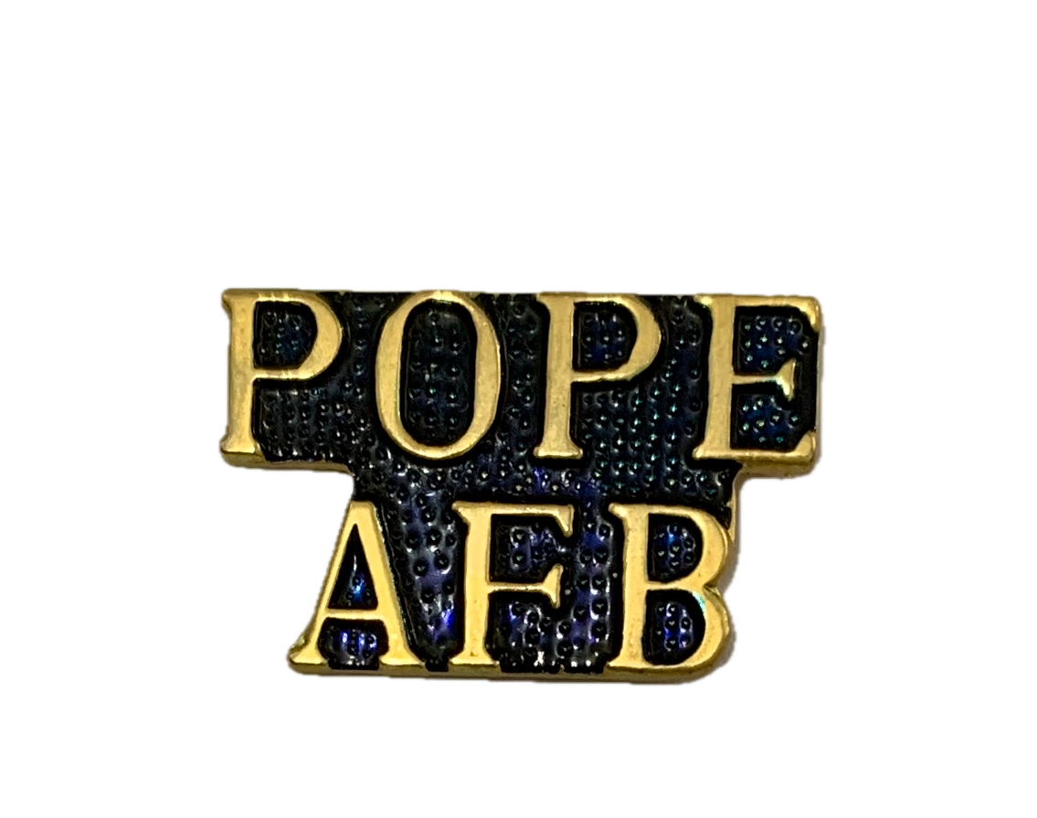 Script Pins Pope AFB Script Pin – GRANDPOPSARMYNAVY