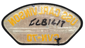 USS Carl Vinson CVN-70 U.S. Navy Hat Patch