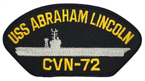 USS Abraham Lincoln CVN-72 U.S. Navy Hat Patch