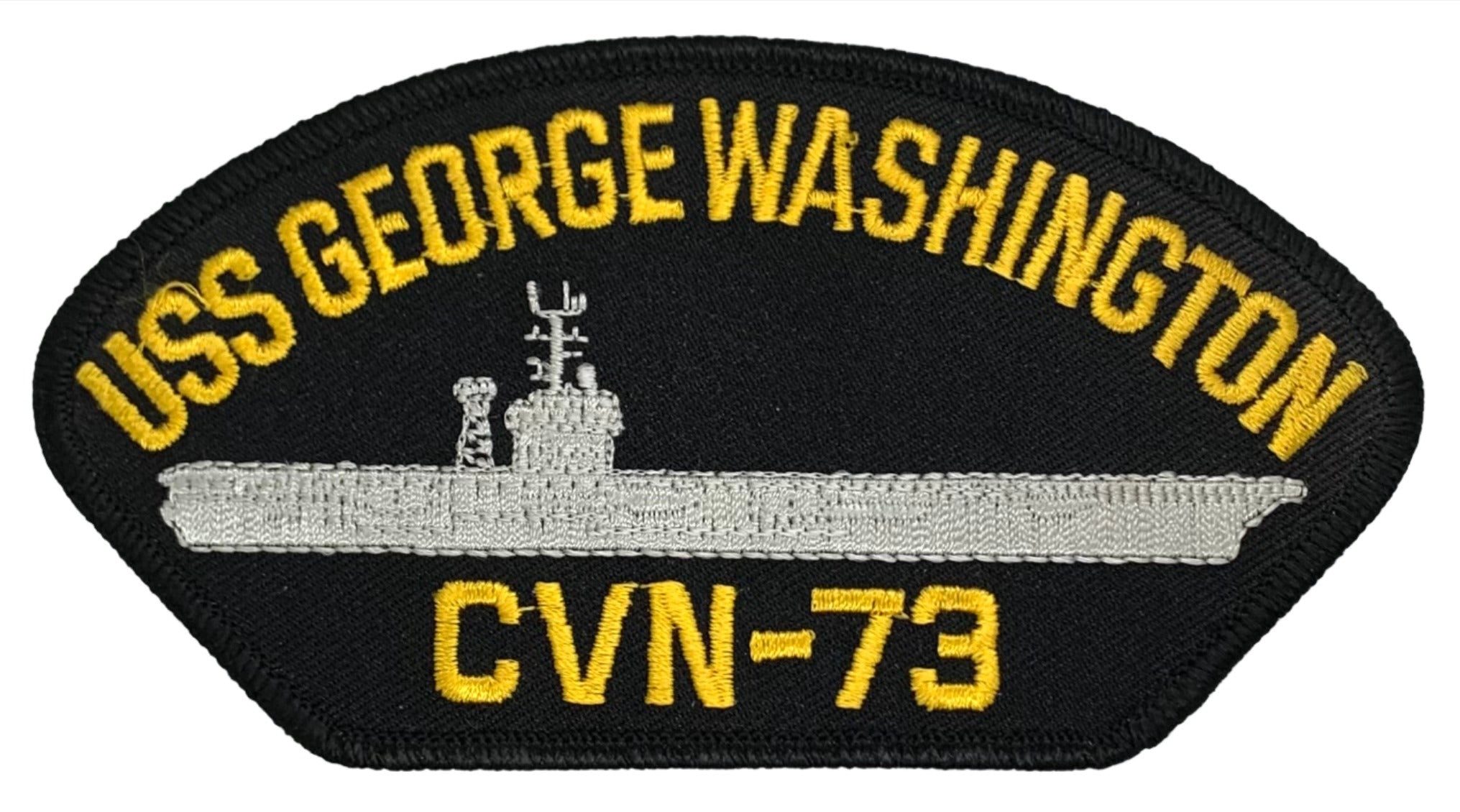 The Corps USS George Washington CVN 73 Logo Blue Baseball