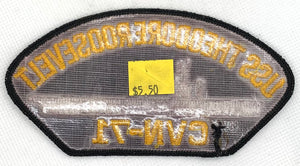 USS Theodore Roosevelt CVN-71 U.S. Navy Hat Patch