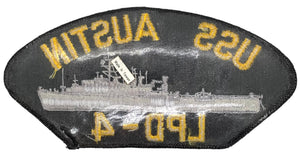 USS Austin LPD-4 U.S. Navy Hat Patch