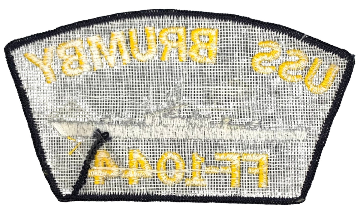 USS Brumby FF-1044 U.S. Navy Hat Patch – GRANDPOPSARMYNAVY