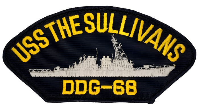 USS The Sullivans DDG-68 U.S. Navy Hat Patch