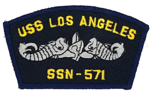 USS Log Angeles SSN-571 U.S. Navy Hat Patch