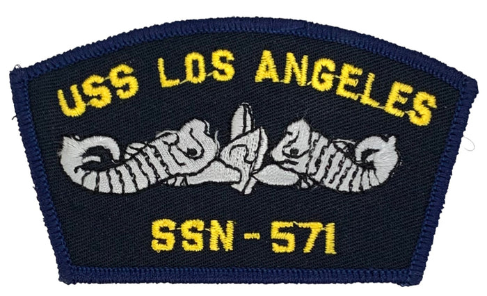 USS Log Angeles SSN-571 U.S. Navy Hat Patch