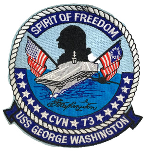 U.S. Navy Spirit of Freedom CVN-73 USS George Washington Patch