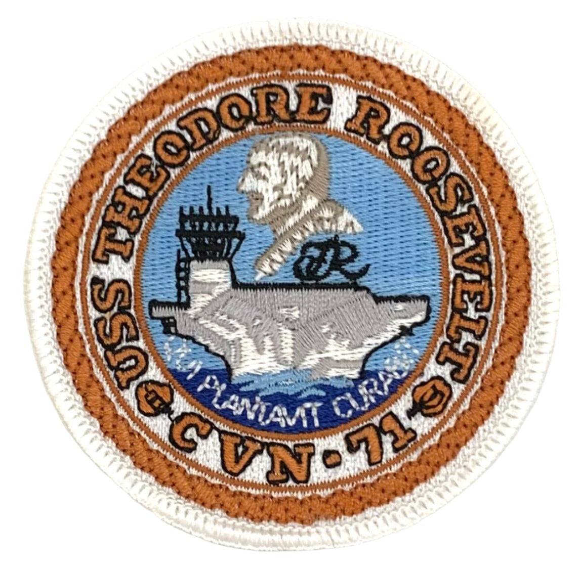 U.S. Navy USS Theodore Roosevelt CVN-71 Patch – GRANDPOPSARMYNAVY