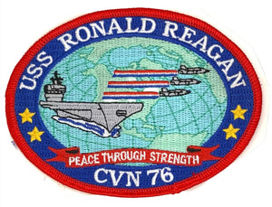 U.S. Navy USS Ronald Reagan CVN-76 Patch