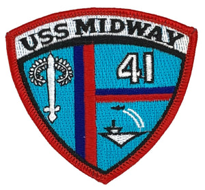 U.S. Navy USS Midway CV-41 Patch