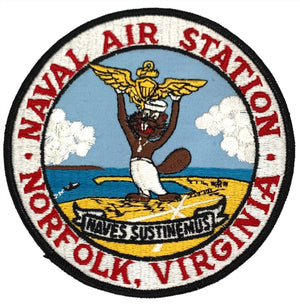 U.S. Navy Naval Air Station Norfolk Virginia Patch