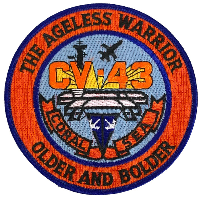 U.S. Navy USS Coral Sea CV-43 Patch