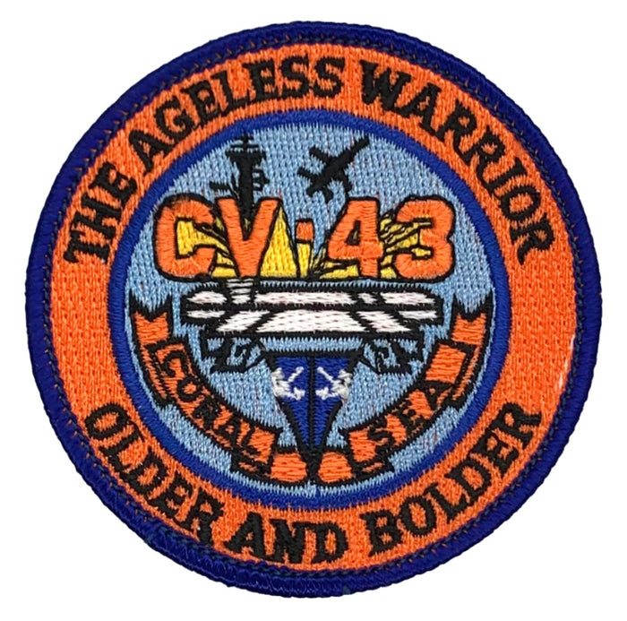 U.S. Navy USS Coral Sea CV-43 Patch