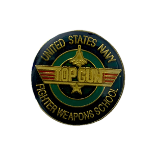 USN Top Gun Fighter Weapons School Pin