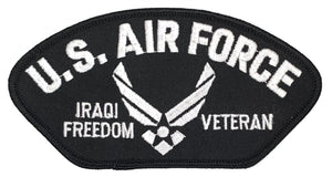 U.S. Air Force Iraqi Freedom Veteran Hat Patch