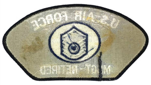 U.S. Air Force Master Sergeant Retired Hat Patch