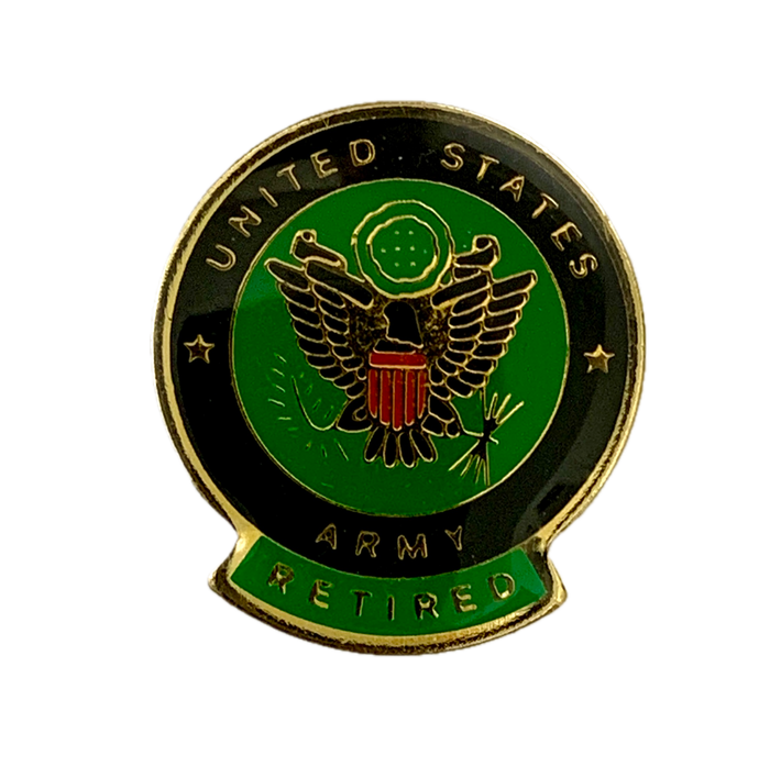 Vintage United States Army Retired Pin