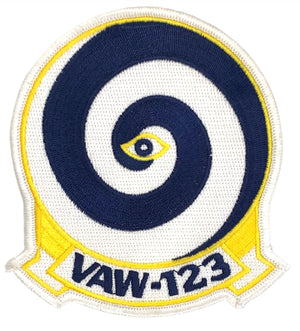 U.S. Navy VAW-123 Squadron Patch