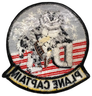 U.S. Navy F-14D Tomcat Plane Captain Patch