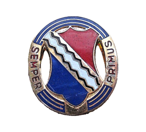 U.S. Army 1st Infantry Regiment Unit Crest Pin