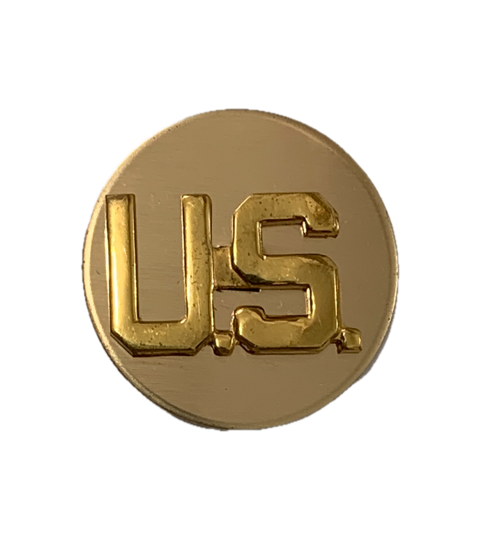 Vintage Army U.S. Enlisted Flat Brass Pin