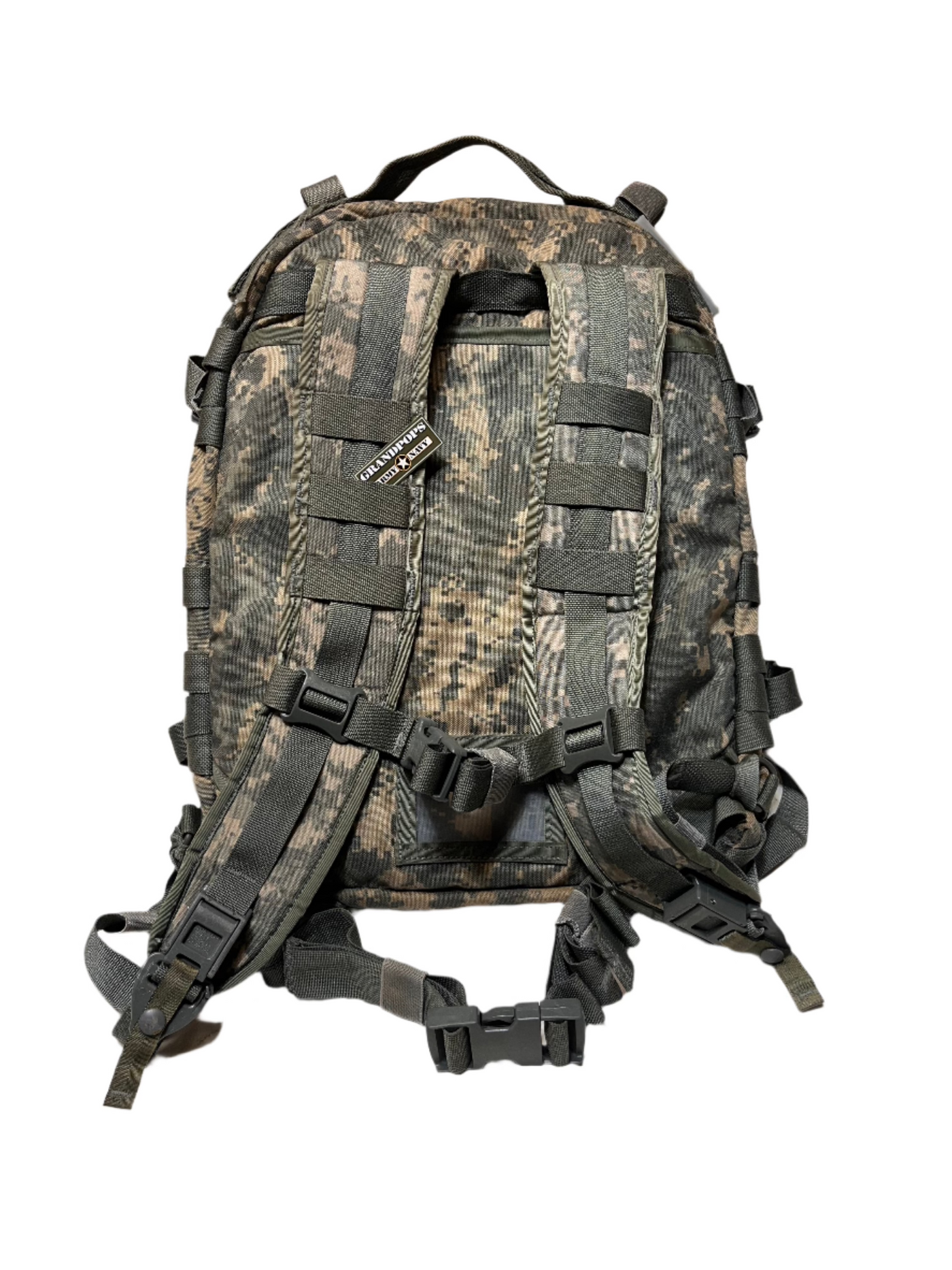 acu backpack us army kids U.S. Army ACU Digital MOLLE II 3 Day Assault Pack USED – GRANDPOPSARMYNAVY
