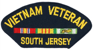 U.S. Army Vietnam Veteran South Jersey Hat Patch