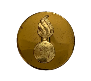 Vintage Army Enlisted Brass Ordnance Pin