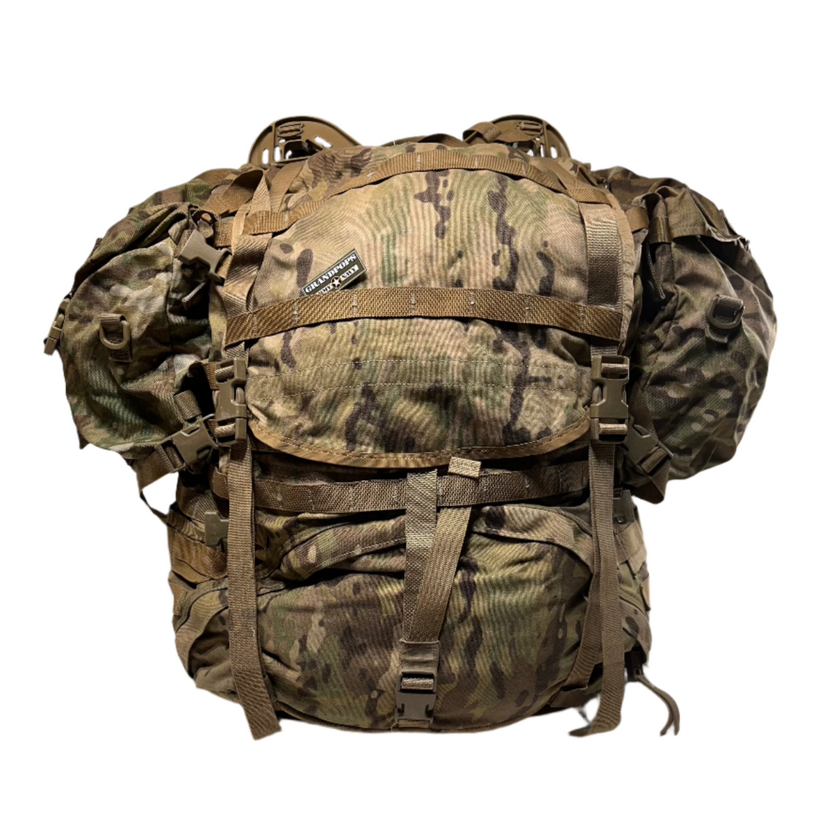 U.S. Army MultiCam MOLLE II Large Rucksack w/ Frame USED ...