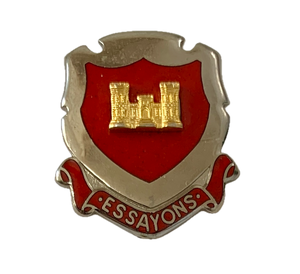 Vintage Army Corps Engineer Essayons Pin