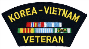 U.S. Army Korea - Vietnam Veteran Hat Patch