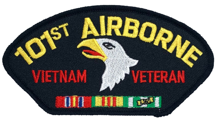 U.S. Army 101st Airborne Vietnam Veteran Hat Patch