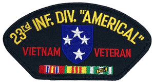 U.S. Army 23rd Infantry Division "Americal" Vietnam Veteran Hat Patch