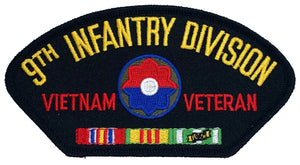 U.S. Army 9th Infantry Division Vietnam Veteran Hat Patch