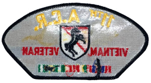 U.S. Army 11th Armored Calvary Regiment Vietnam Veteran Hat Patch