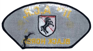 U.S. Army 11th Armored Calvary Regiment "Black Horse" Hat Patch