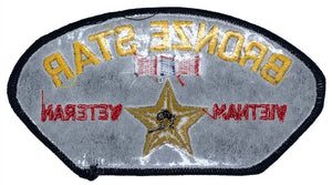 Bronze Star Vietnam Veteran Hat Patch