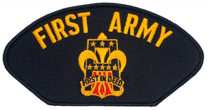 First Army Hat Patch