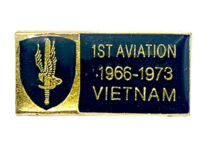 1st Aviation 1966-1973 Vietnam Tour Pin