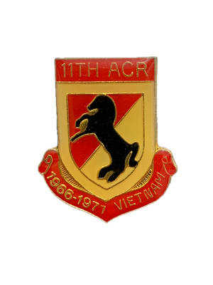 Vintage 11th ACR 1966-1971 Vietnam Pin