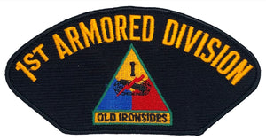 U.S. Army 1st Armored Division Hat Patch