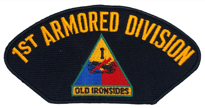 U.S. Army 1st Armored Division Hat Patch