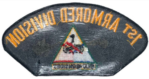 U.S. Army 1st Armored Division Hat Patch