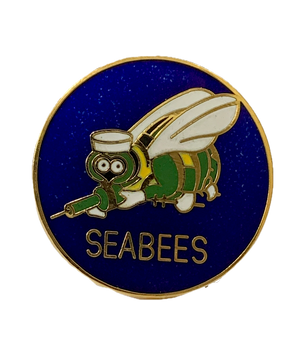 USN Seabees Pin