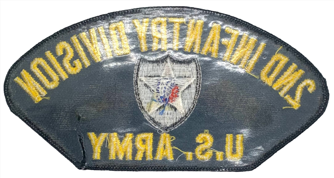 US ARMY 2nd INFANTRY DIVISION BIG INDIAN IRON-0N PATCH GOVERNMENT US ARMY 2nd INFANTRY DIVISION BIG INDIAN IRON-0N PATCH GOVERNMENT