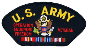 U.S. Army Operation Enduring Freedom Veteran Hat Patch