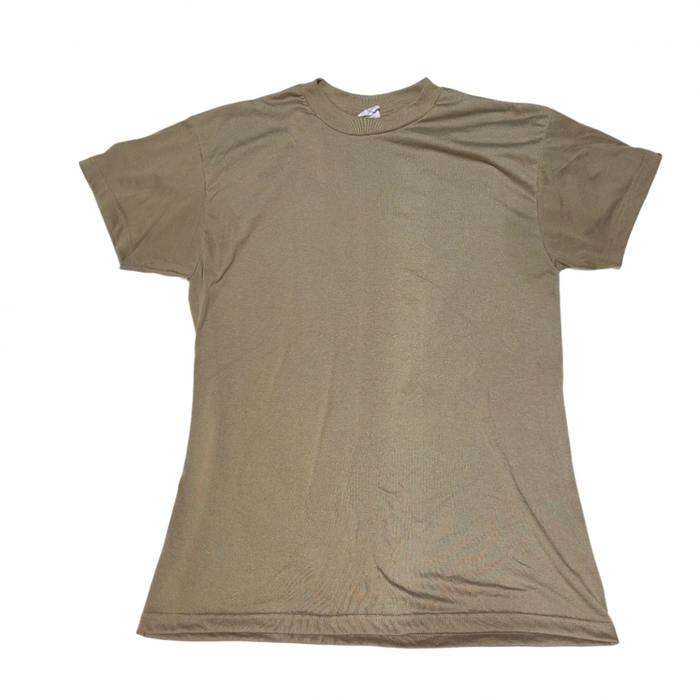 Tan499 Military T-Shirt Lightweight Crew Necks USED