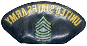 U.S. Army Master Sergeant (E-8) Hat Patch