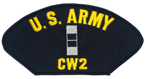 U.S. Army Chief Warrant Officer (CW2) Hat Patch