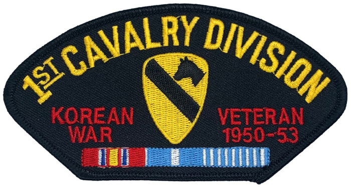 U.S. Army 1st Calvary Division Korean War Veteran Hat Patch